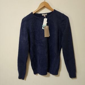 Evolution Navy Women's Crew Neck Sweater